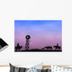 End Of The Day At Cattle Round Up Southern Alberta Canada Wall Mural