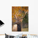 Large Elk In Jasper National Park Alberta Canada Wall Mural