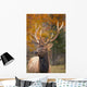 Large Elk In Jasper National Park Alberta Canada Wall Mural
