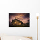 An Isolated Rural Building Wall Mural