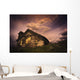 An Isolated Rural Building Wall Mural