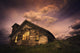 An Isolated Rural Building Wall Mural