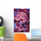 A Close-Up Of Small, Pink Flowers Wall Mural