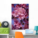 A Close-Up Of Small, Pink Flowers Wall Mural