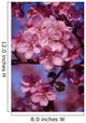 A Close-Up Of Small, Pink Flowers Wall Mural