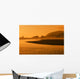 A Body Of Water At Sunset Wall Mural