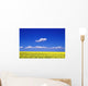 A Field Of Canola Plants Wall Mural
