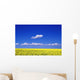 A Field Of Canola Plants Wall Mural