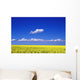 A Field Of Canola Plants Wall Mural