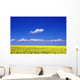 A Field Of Canola Plants Wall Mural
