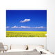 A Field Of Canola Plants Wall Mural