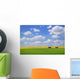 Two Farm Buildings In Vast Meadows Wall Mural