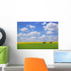 Two Farm Buildings In Vast Meadows Wall Mural