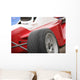 A Close-Up Of A Red Race Car Wall Mural