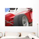 A Close-Up Of A Red Race Car Wall Mural
