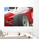A Close-Up Of A Red Race Car Wall Mural