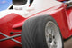 A Close-Up Of A Red Race Car Wall Mural