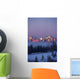 Misty Skyline, Edmonton, Alberta, Canada Wall Mural