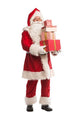 Santa Claus Decoration Wall Decal