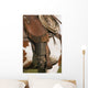 A Close-Up Of A Roper On Horseback Wall Mural