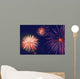 Fireworks In The Night Sky Wall Mural