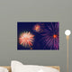Fireworks In The Night Sky Wall Mural