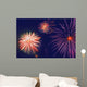 Fireworks In The Night Sky Wall Mural