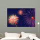 Fireworks In The Night Sky Wall Mural