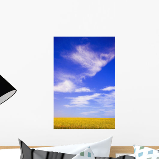 A Canola Field Wall Mural