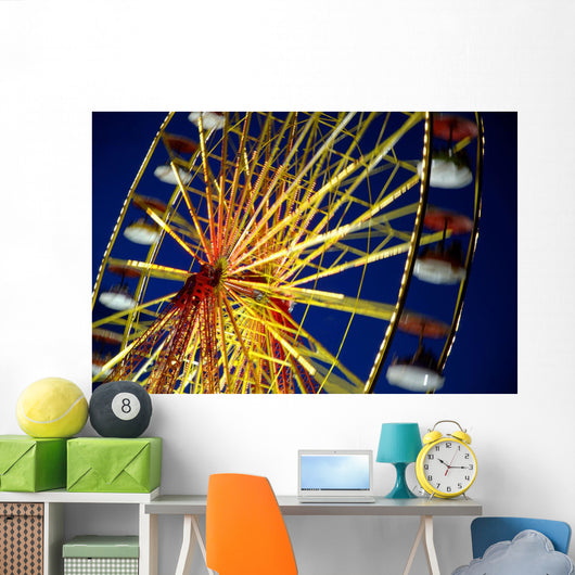 Ferris Wheel Wall Mural