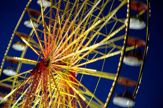 Ferris Wheel Wall Mural