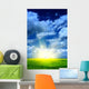 Field Clouds Sky Sunrise Wall Decal