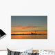 Skyline Of Toronto Against A Beautiful Sunset Wall Mural