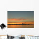 Skyline Of Toronto Against A Beautiful Sunset Wall Mural