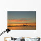 Skyline Of Toronto Against A Beautiful Sunset Wall Mural