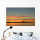 Skyline Of Toronto Against A Beautiful Sunset Wall Mural