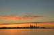 Skyline Of Toronto Against A Beautiful Sunset Wall Mural