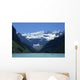 A Mountain Range With A Lake In The Foreground Wall Mural