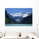 A Mountain Range With A Lake In The Foreground Wall Mural