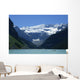 A Mountain Range With A Lake In The Foreground Wall Mural