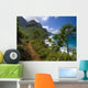 Kalalau trail in Kauai, Hawaii Wall Mural