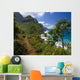 Kalalau trail in Kauai, Hawaii Wall Mural