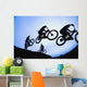 Stunt Cyclists, Alberta, Canada Wall Mural