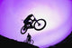 A Stunt Cyclist Silhouette Wall Mural