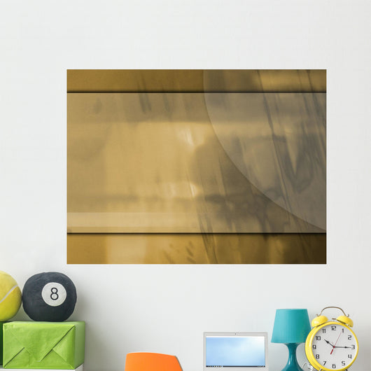 Beige Splotches With A Lighter Beige Band Across It Wall Mural