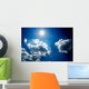 Blue Sky with Clouds Wall Decal
