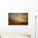 A Rainbow Over A Wooded Area Wall Mural