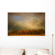 A Rainbow Over A Wooded Area Wall Mural