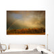 A Rainbow Over A Wooded Area Wall Mural