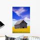 An Abandoned Farm Building Wall Mural